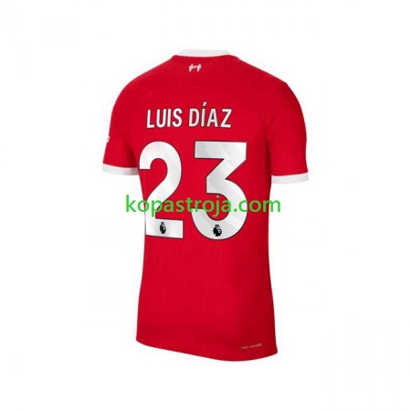 Billiga Fotbollströjor Liverpool Luis Diaz 23 Hemma tröja 2023/24 Kortärmad
